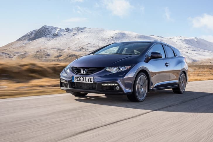 New Honda Civic Tourer photo gallery